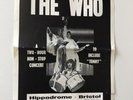 The who Original Flyer 1969 Bristol Mods Rock