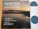 CHANDOS DBRD 2011 DIGITAL RACHMANINOV - FOUR PIANO CONCERTOS *EARL WILD* 2LPs NM