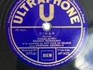 78 RPM  DJANGO REINHARDT ( Djungo) - Dinah - Lady be good  ULTRAPHONE AP 1422