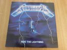 METALLICA - RIDE THE LIGHTNING + INNER - FRENCH ISSUE - VERY GOOD++