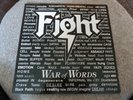 FIGHT - WAR OF WORDS -   WHITE VINYL -  JUDAS PRIEST ROB HALFORD - 1993 - VG++