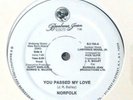 NORFOLK - YOU PASSED MY LOVE - 12 RARE MODERN SOUL;SWEET FUNK SEALED 80'S NY