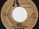 BROTHERS AQUARIUS Unity ** northern soul 45 MARVIN JUNIOR cover-up HEAR