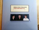 Manic Street Preachers LP Everything Must Go BLUE VINYL EU 2016 Sony Press NEW__
