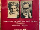 Gioconda De Vito and Tito Aprea - BEETHOVEN KREUTZER SONATA