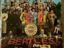 The Beatles, Sgt Peppers Lonely Hearts Club Band vinyl LP with insert, reissue