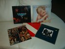 5 vintage Van Halen vinyl albums Van Halen, Diver Down, 1984, W&C First & Fair