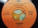 JOYRIDE Music 1977 b-movie/film 7” 45 radio spot soundtrack ELO Electric Light