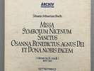 D391 Bach Missa Symbolum Nicenum Mass b-minor BWV 232 Archiv 198 190/92 Stereo