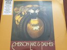 EMERSON LAKE & PALMER LIVE AT POCONO LTD EDITION GATEFOLD ON GOLD & BROWN VINYL