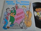 CRAZY CAVAN & RHYTHM ROCKERS - KNOCK KNOCK / GET YOURSELF   CUSTOM SLEEVE CHARLY