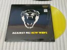 Against Me  - New Wave vinyl Lp - yellow nofx rancid frank turner