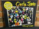 CIRCLE JERKS - Group Sex, Ltd 40th Anni Rmstrd PINK+BLACK VINYL LP +Bonus Tracks