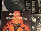 SAMHAIN III November Coming Fire LP Plan 9 ORIGINAL 1st press