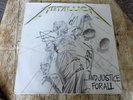 METALLICA - .AND JUSTICE FOR ALL + SIGNED X3 +INNERS + X 2LPS - DUTCH ISSUE -VG+