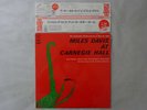 Miles Davis Miles Davis At Carnegie Hall CBS/Sony SOPZ-24 Japan   LP OBI