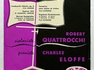 QUATROCCHI, ELOFFE - KREISLER SARASATE PAGANINI rare LA VOIX DES NOTRES 10