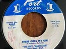 DOO WOP 45 FIVE CHANCELLORS PORT 5000 THERE GOES MY GIRL / TELL ME YOU LOVE ME