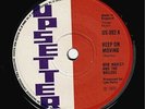 BOB MARLEY & THE WAILERS Keep On Moving Vinyl Record Single 7 Inch Upsetter 1972