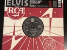 ELVIS PRESLEY HIS LATEST FLAME 10” SINGLE 1258 NUMBERED 45 RPM MADE IN UK 2005