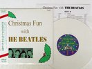 BEATLES CHRISTMAS FUN WITH DUKPORT MFPM-86Y51 Japan MONO WHITE VINYL 10