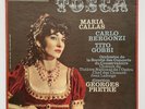 Callas Bergonzi Gobbi Pretre Puccini Tosca EMI LVDSM SAN 149/50  2 LPs