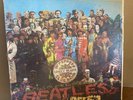 The Beatles sgt peppers lonely hearts club band used vinyl with cutout insert