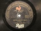 JAZZ EUBIE BLAKE Hungarian Rag / American Jubilee PATHE 20326 HIS FIRST frm 1917