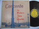 THE MODERN JAZZ QUARTET Concorde PRESTIGE PRLP 7005 Mono Jazz LP HEAR