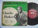 CHARLIE PARKER Be Bop Played By Vol 1 SAVOY MG 9000 Mono DG 10 Jazz LP HEAR