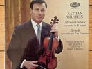 Mendelssohn Bruch Concertos   Nathan Milstein Capitol SP 8518 Barzin