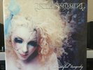 IN THIS MOMENT Beautiful Tragedy VG++ STAINED WHITE WITH BLUE VINYL RARE