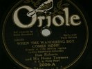 When Your Wandering Boy Comes Home Remember Me 1922 10