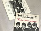 The Beatles Fan Club Another Beatles Christmas Record Flexi 1964 + Insert B11