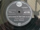 ELVIS PRESLEY SANTA BRING MY BABY BACK 1958 UK PRESS 10