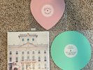 OPEN/NEVER PLAYED Melanie Martinez K-12 MINT GREEN LP w/ BONUS HEART SHAPE LP