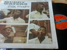 Muddy Waters Folk Singer LP 1483 autographed on back by artist reissue vinyl bad