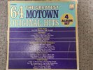 The Greatest 64 Motown Original hits Stereo 4 Album Set LP Records Vintage