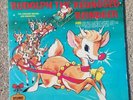 Vintage Rare Rudolph The Rednosed Reindeer The Caroleer Singers & Orchestra LP