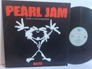 PEARL JAM “ALIVE” 1991 POSTER SLEEVE  3 track 12” single EXCELLENT ORIGINAL