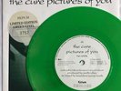 THE CURE -Pictures Of You- Rare UK Green Vinyl 7