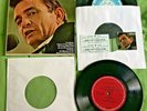 Johnny Cash (2) Compact Jukebox EP 33 RPM.  Mini LP's, Used with strips & pic