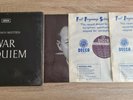 DECCA SET 252-3 WBg ED1 UK BRITTEN WAR REQUIEM PEARS FISCHER-DIESKAU LSO NM