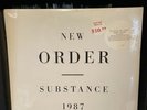 New Order Substance SEALED LP 1987 Hype Sticker Alt Rock Post Punk Joy Division