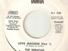 THE MIRACLES Love Machine TAMLA PROMO MOTOWN NORTHERN SOUL USA 45