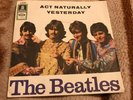 THE BEATLES Germany rare  45 ACT NATURALLY Hippie cover ODEON 0 23 031
