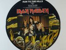 Heavy Metal 45 IRON MAIDEN Run To The Hills on EMI VG++/NM UK picture disc