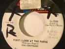 NORTHERN SOUL The Contours FIRST I LOOK AT THE PURSE Tamla Motown 45 rare Canada