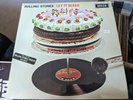 VERY RARE ROLLING STONES VINYL LP LET IT BLEED WITH POSTER AND STICKER 1A/2A MON