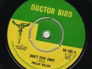 PHILLIS DILLON - DON'T STAY AWAY / TOMMY McCOOK & THE SUPERSONICS